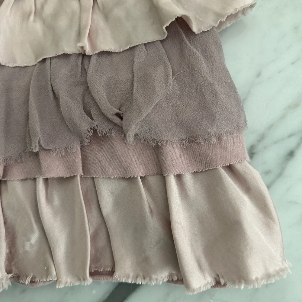 Crewcuts 4-5 Silk & Cotton Ruffle Dress - Picture 4 of 12